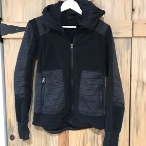 Black Lululemon Jacket Size 6